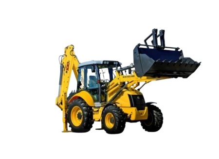Аренда экскаватора-погрузчика New Holland B100B