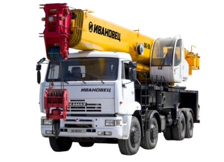 Автокран Ивановец КС-65731-1 с гуськом