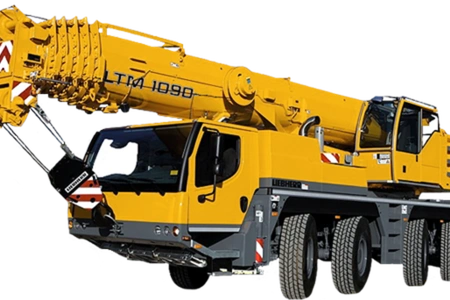Автокран LIEBHERR LTM 1090-4.1 с гуськом