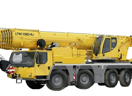Автокран LIEBHERR LTM 1120-5.1 с гуськом