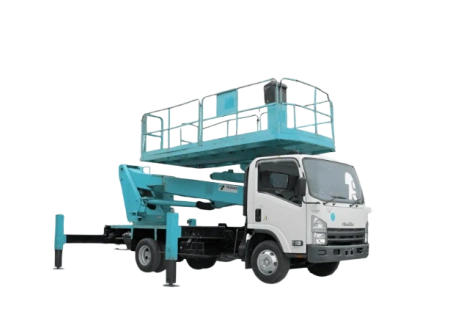 Автовышка 22 метра Isuzu ELF с платформой