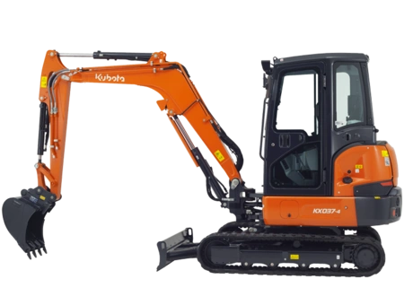 Аренда мини-экскаватора Kubota KX037-4