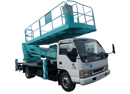 Автовышка 19 метров Isuzu ELF с гуськом