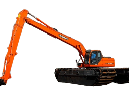 Аренда экскаватора Doosan DX225LCA SLR плавающий  (амфибия)