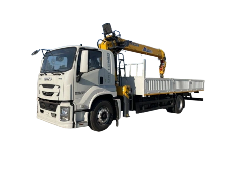 Аренда манипулятора 18 тонн на базе Isuzu GIGA