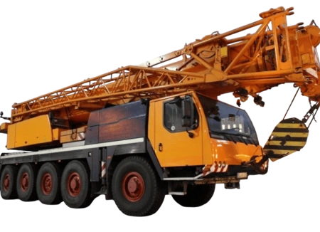 Аренда автокрана Liebherr 50 тонн с гуськом