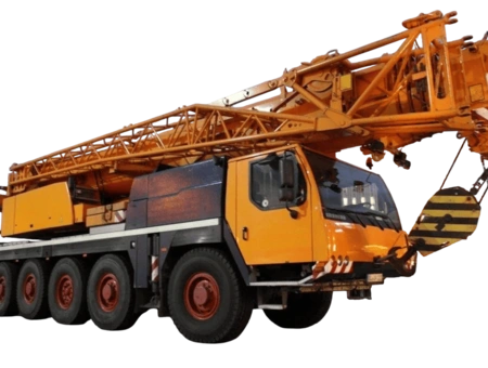 Аренда автокрана Liebherr 50 тонн с гуськом