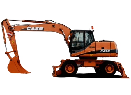 Аренда колесного экскаватора CASE-165