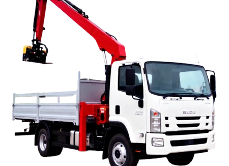 Аренда манипулятора на базе ISUZU NMR85 1 тонна