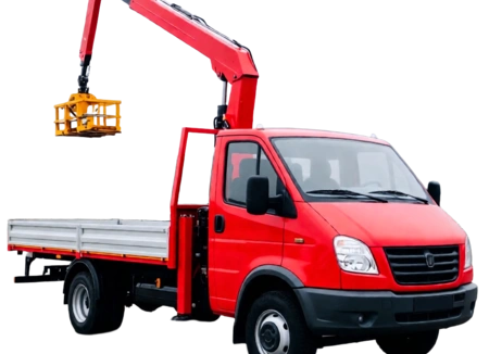 Аренда манипулятора на базе  ГАЗ A21R22 2 тонны