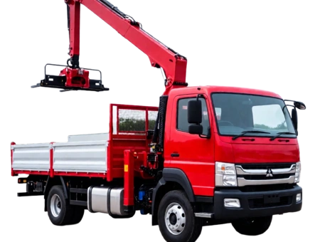 Аренда манипулятора на базе Mitsubishi Canter 3 тонны