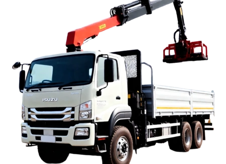 Аренда манипулятора ISUZU с КМУ UNIC 374K 7 тонн