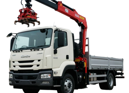 Аренда манипулятора ISUZU CYZ52T-514 с КМУ DY SS2725LB 20 тонн