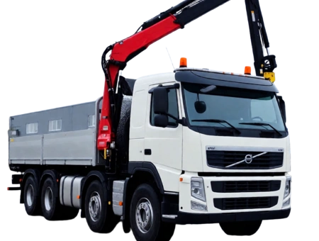 Аренда манипулятора Volvo FM400 с КМУ Kanglim 1256 II 20 тонн