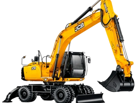 Аренда колесного экскаватора JCB JS 200w