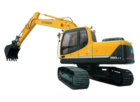 Аренда гусеничного экскаватора Hyundai r 180lc 9s
