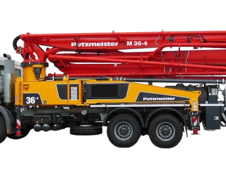 Аренда автобетононасоса Mercedes Putzmeister