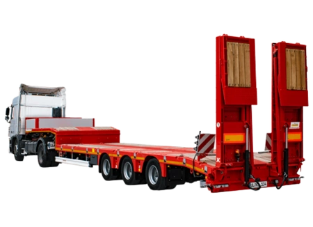 Аренда трала 39 тонн MAXTrailer MAX100-N-3A-9.30-U