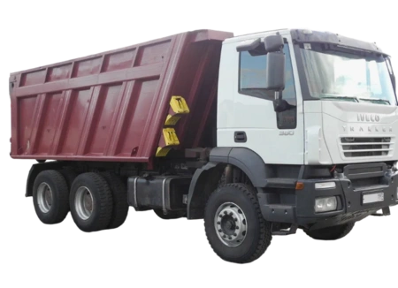 Аренда самосвала 23 тонны Iveco trakker ad380t38h