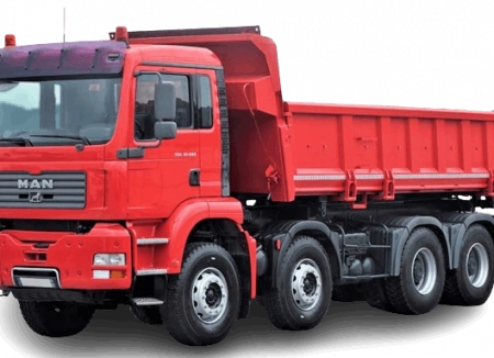 Аренда самосвала 26 тонн MAN tga