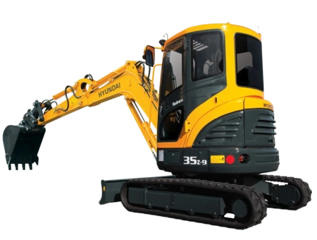 Аренда мини-экскаватора Hyundai R35Z-9