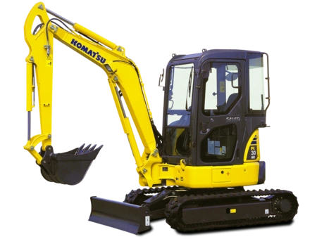 Аренда мини-экскаватора Komatsu PC30