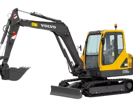 Аренда мини-экскаватора Volvo EC55B