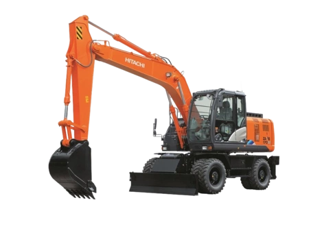 Аренда колесного экскаватора HITACHI ZX210W