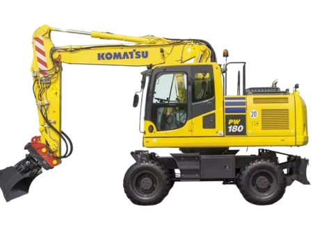 Аренда колесного экскаватора Komatsu PW180-7