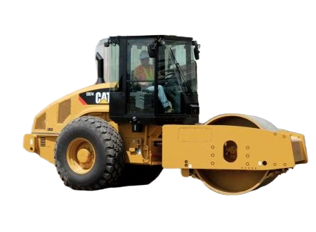 Аренда каток грунтовый 15 т CAT CS74B