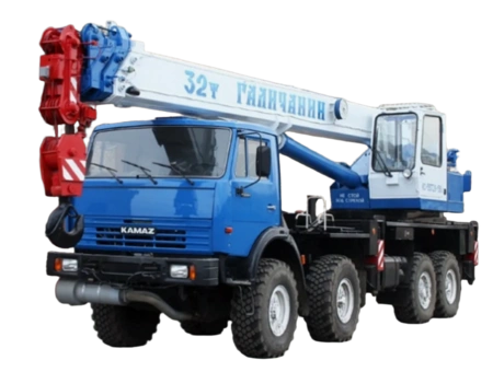 Автокран Галичанин 32 тонны
