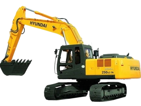 Аренда гусеничного экскаватора Hyundai 250 LC7
