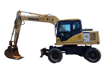 Аренда колесного экскаватора Komatsu PW130