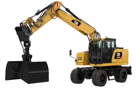 Аренда экскаватора с грейфером Caterpillar M318D