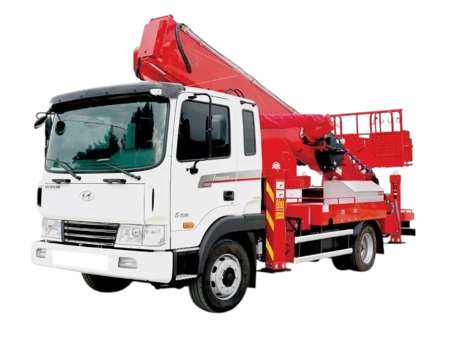 Автовышка Hansin HS3570 35 на базе Hyundai HD120 35 метров