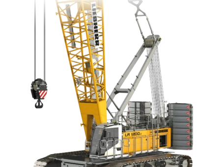 Автокран гусеничный Liebherr HS855HD 100 тонн