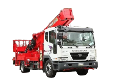 Автовышка Hansin HS4570 на базе Daewoo Novus 40 метров