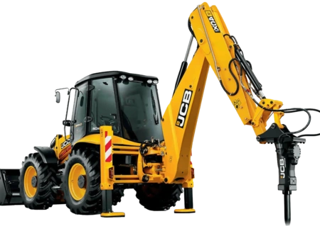 Аренда экскаватора-погрузчика JCB 3CX SUPER, ковш, гидромолот