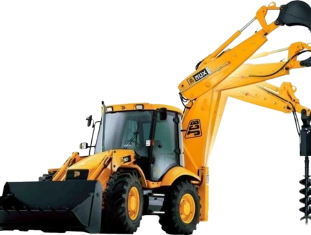 Аренда экскаватора-погрузчика JCB 3CX, с гидромолотом, узкий ковш