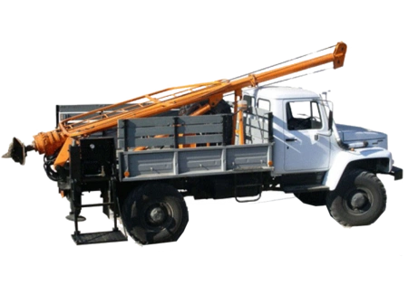 Аренда ямобура БКМ 317 на базе ГАЗ 3308